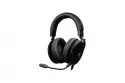 Auriculares White Shark ELEPHANT con cable, micrófono boom y volumen rotatorio negros