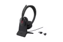 Auriculares Yealink BH74 inalámbricos Bluetooth con Cancelación Activa de Ruido, Micrófono Boom y Base de Carga Negra