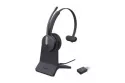 Auriculares Yealink WH64 inalámbricos Bluetooth y DECT para oficina con micrófono y base de carga