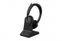 Auriculares Yealink WH68 Teams inalámbricos Bluetooth 5.3 con Cancelación de Ruido y base de carga