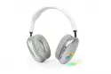 Gembird BHP-LED-02-W Auriculares Estéreo Bluetooth con Efecto de Luz LED Blancos
