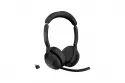 Jabra Evolve2 55 Auriculares Bluetooth para Oficina/Centro de Llamadas Negro