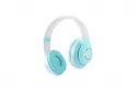 Kinsi B39M Auriculares Inalámbricos Bluetooth RGB Cian