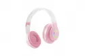 Kinsi B39M Auriculares Inalámbricos Bluetooth RGB Rosas