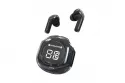 Kinsi B45 Auriculares Inalámbricos Bluetooth con Pantalla Digital Transparente Negros