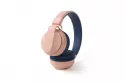 Kinsi Bobo-1 Auriculares Infantiles con Cable/Inalámbrico con Ranura para Insertar Tarjeta TF Rosas