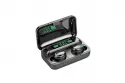 Kinsi F9-32 Auriculares Inal&aacute;mbricos Bluetooth con Pantalla Digital Negros