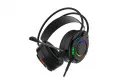 Kinsi G502 Auriculares Gaming USB RGB Negros