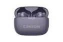 Auriculares Canyon OnGo 10 inalámbricos Bluetooth 5.3 con cancelación activa de ruido púrpura