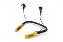 Auriculares Dewalt Jobsite Pro inal&aacute;mbricos Bluetooth con cancelaci&oacute;n de ruido, micr&oacute;fono y protecci&oacute;n IPX6, color amarillo