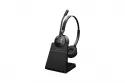Auriculares Jabra Engage 55 SE inalámbricos DECT para oficina con micrófono y cancelación de ruido negro