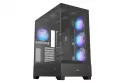 Caja PC Fortron M370-BA Torre Midi Vidrio Templado 4 Ventiladores ARGB