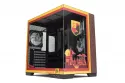 Torre PC Forgeon Tiberium EVO Torre ATX ARGB USB-C Cristal Templado Negra House Pride Gryffindor