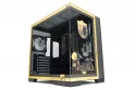 Torre PC Forgeon Tiberium EVO Torre ATX ARGB USB-C Cristal Templado Negra House Pride Hufflepuff