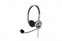 Bluestork MC-101 Auriculares con Micrófono Negro/Plata