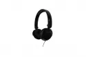 Auriculares Philips TAH2100BK/00 con cable, micrófono in-line y plegables, negro