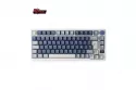 Teclado Gaming Royal Kludge RKM75 ISO-ES Hot-Swappable Switch Silver Speed Wireless Ocean Blue -