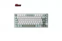 Teclado Gaming Royal Kludge RKR75 ISO-ES Hot-Swappable Switch Silver Speed Skycyan -