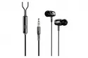 Contact LXAU35M01 Auriculares con Micrófono Jack 3.5mm Negros