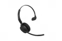 Auriculares inalámbricos Jabra Evolve3 45 Bluetooth para oficina con cancelación de ruido, negro, cómodos, con micrófono