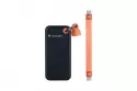 Disco Duro Verbatim Pocket SSD 256 GB USB Tipo C 10 GB/s Negro Naranja