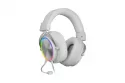 Auriculares Mars Gaming MH-FORGE con cable Jack 3,5 mm para gaming blancos