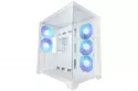 Caja PC Mars Gaming MCVPRO ATX Blanca con 5 Ventiladores ARGB