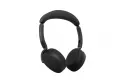 Auriculares Jabra Evolve3 65 Flex inalámbricos Bluetooth con cancelación de ruido adaptativa y micrófono, negro