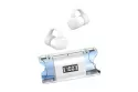 Kinsi T36 Auriculares Inalámbricos Bluetooth con Pantalla Digital Blancos