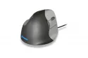 Ratón BAKKERELKHUIZEN Evoluent4 Cable 2600 DPI Negro Gris Plata 6 Botones