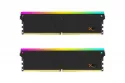 Memoria RAM V-Color Manta XSky RGB 32GB DDR5 6000MHz 2x16GB CL30 XMP 3.0 Negro disipador aluminio