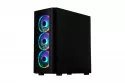 Caja semitorre Silver Monkey X Chest TG con 4 ventiladores ARGB