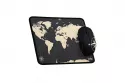 Ratón TnB BUMWXTRAVEL inalámbrico multicolor con alfombrilla de viaje