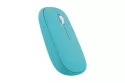 Ratón TnB MWCOLORBL2 Dual Bluetooth USB Azul Ultra delgado Batería larga