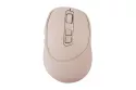 Ratón Yenkee YMS 2080BG Inalámbrico 2.4 GHz 800-2400 DPI Beige y marrón Recargable USB-C