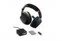 Auriculares Glorious Gaming GHS Wireless InfinitePlay inalámbricos Bluetooth con cancelación de ruido y micrófono negro