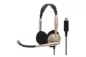 Koss CS100 USB Auriculares con Micr&oacute;fono Beige
