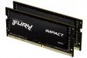 Kingston Fury Impact SO-DIMM DDR4 3200MHz 32GB 2x16GB CL20 Negro