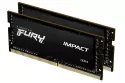 Kingston Fury Impact SO-DIMM DDR4 3200MHz 64GB 2x32GB CL20 Negro