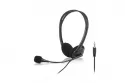 Auriculares ACT AC9330 con cable para oficina, negros