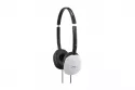 Auriculares JVC HA-S160 con cable jack 3,5 mm supraaurales plegables para música, color blanco