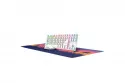 Teclado Trust GXT 882 TKL inal&aacute;mbrico RGB con rat&oacute;n y alfombrilla XXL
