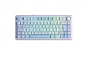 Teclado Aula F75 Gaming Mec&aacute;nico 75% Inal&aacute;mbrico RGB Hot-Swap LEOBOG Reaper Azul