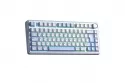 Teclado Aula F75 Gaming Mec&aacute;nico 75% Inal&aacute;mbrico RGB LEOBOG Reaper Sea Salt Blue