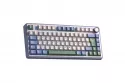 Teclado Aula F75 Gaming Mec&aacute;nico Inal&aacute;mbrico Hot-Swap RGB LEOBOG Reaper Verde Cedro