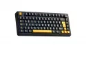 Teclado Mec&aacute;nico Aula F75 Gaming Inal&aacute;mbrico 75% RGB Thunder Black LEOBOG Reaper Gasket