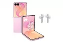 Samsung Galaxy Z Flip8 5G 12GB 256GB 6.9" Rosa + Auriculares Galaxy Buds4 Pro Blancos