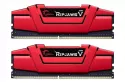 G.Skill Kit 16GB (2 x 8GB) DDR4 2666MHz Ripjaws V Red CL15