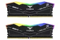 Team Group Kit 48GB (2 x 24GB) DDR5 6400MHz Delta RGB Negro CL32