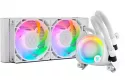 EK-Nucleus AIO CR240 Lux D-RGB - White, Refrigeración por agua